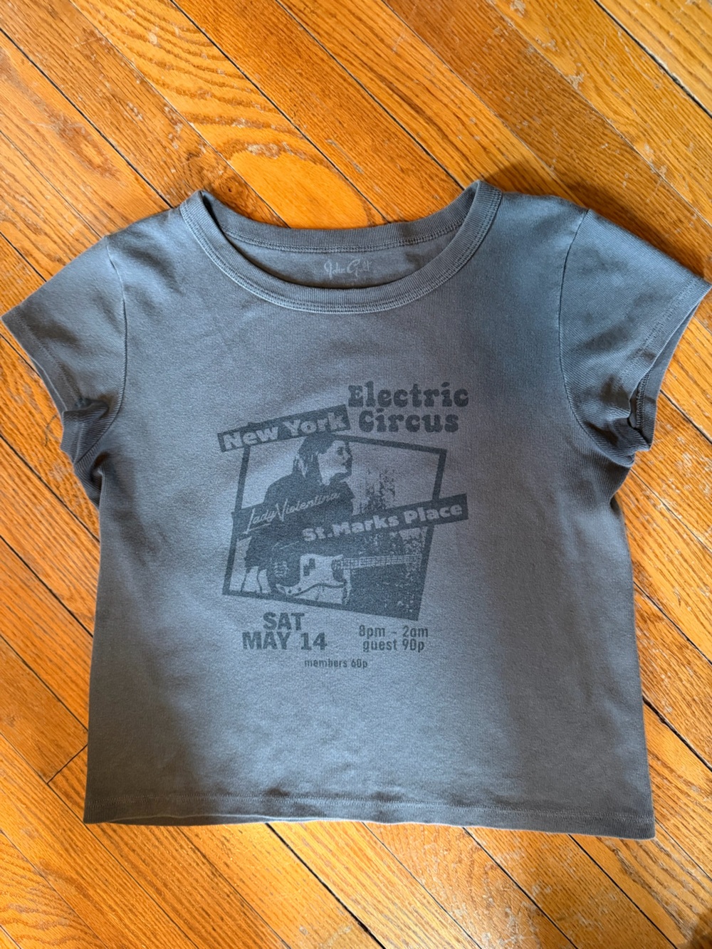 Super cool Charcoal Electric Circus Graphic Tee
